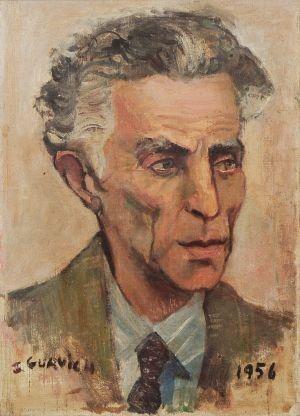 Jose Gurevitz, Portrait of Moshe Katz, 1956