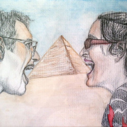 Portrait d’un couple, cadeau de mariage Portrait d’un couple, cadeau de mariage